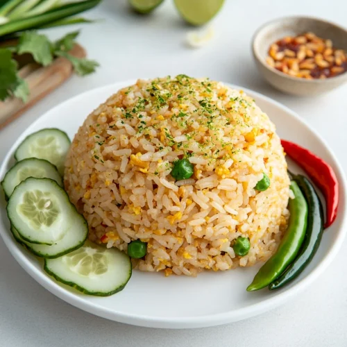 ข้าวผัดไข่ผำ