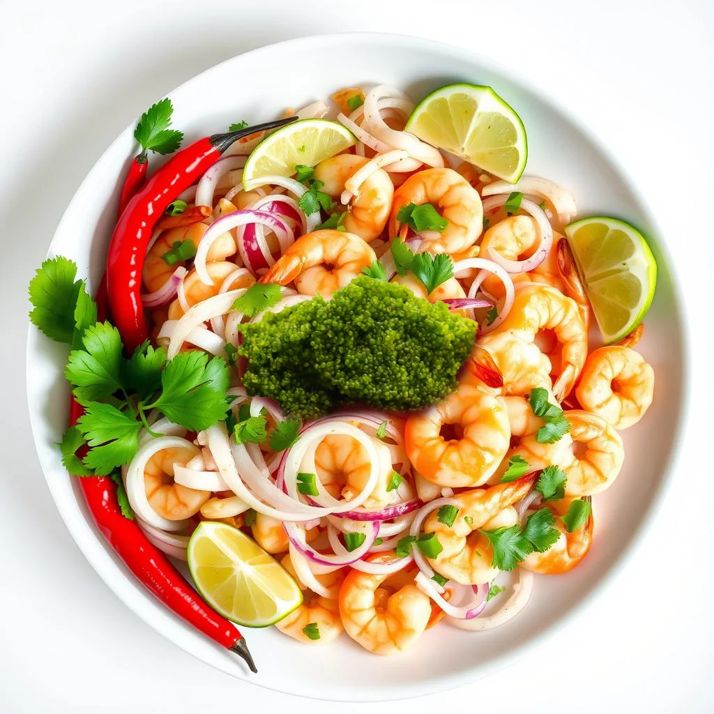 ยำไข่ผำทะเลแซ่บ